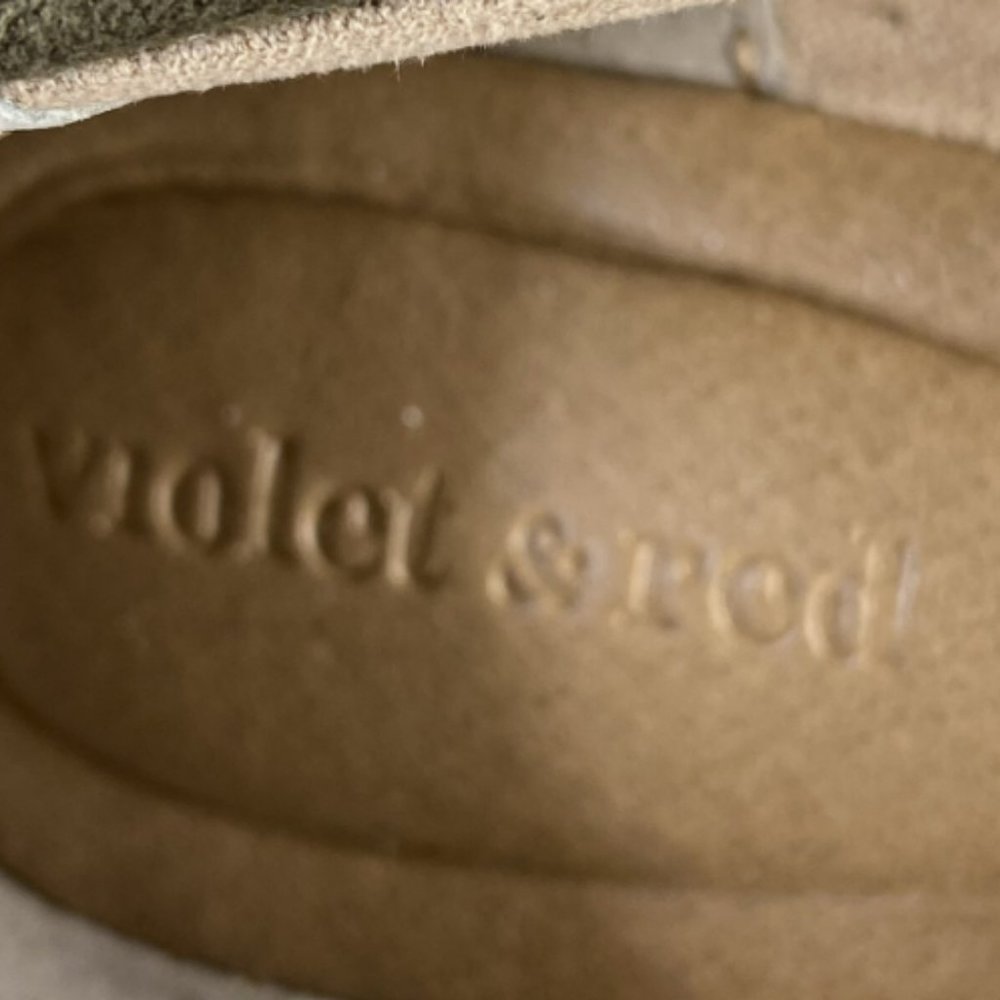 NWOT Violet & Red Olive Ballet Flats - Picture 5 of 5